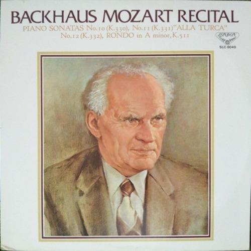 Backhaus Mozart Recital 엘피뮤지엄