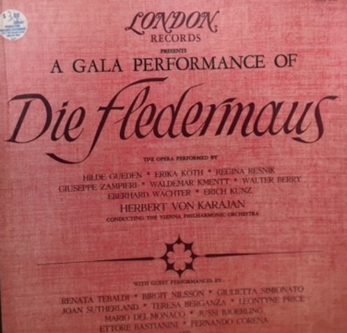 Strauss : Die Fledermaus (3 LP Box Set) 엘피뮤지엄