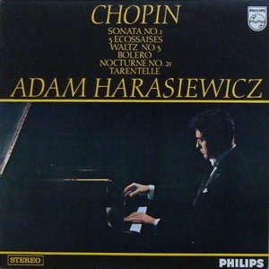 Chopin : Sonata No.1, 3 Ecossaises, Waltz No.3, Bolero, Nocturne No.21, tarentelle 엘피뮤지엄