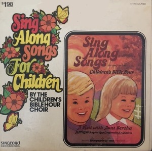 Sing Along Songs For Children 엘피뮤지엄