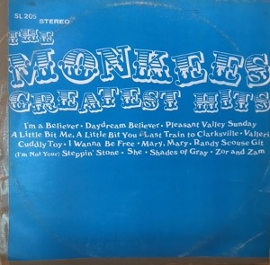 The Monkees Greatest Hits 엘피뮤지엄