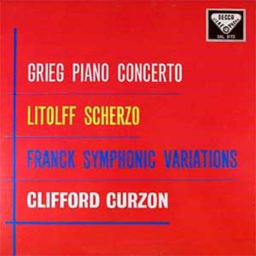 Grieg : Piano Concerto / Litolff : Scherzo / Franck : Symphonic Variations 엘피뮤지엄