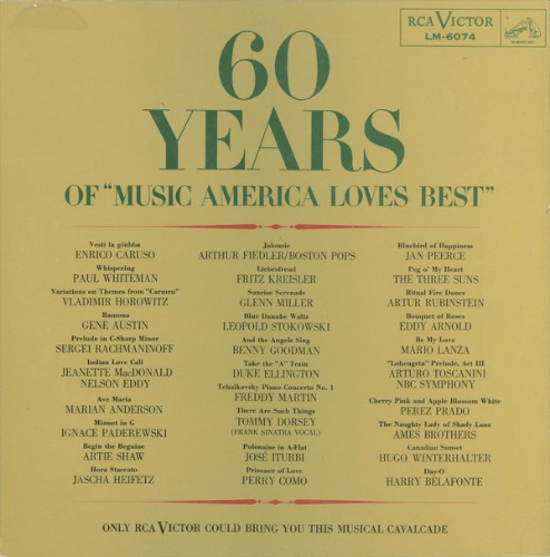 60 Years Of Music America Loves Best 엘피뮤지엄