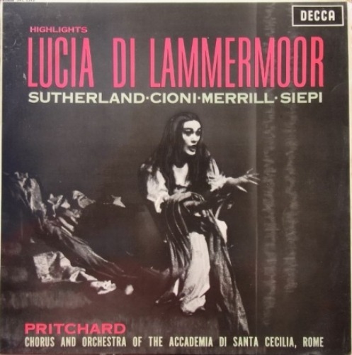 Donizetti : Lucia Di Lammermoor Highlights 엘피뮤지엄