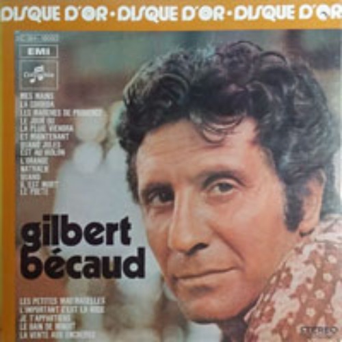 Le Disque D&#039;or De Gilbert Becaud 엘피뮤지엄