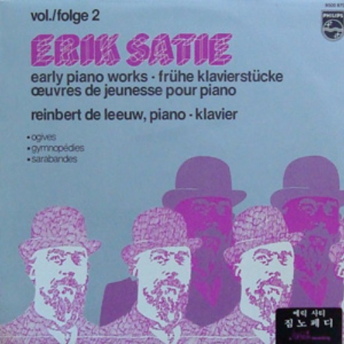 Erik Satie : Early Piano Works Vol.2 엘피뮤지엄