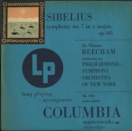 Sibelius : Symphony No.7 / Wagner : Siegfried Idyll 엘피뮤지엄