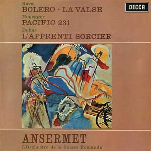 Ravel : Bolero, La Valse / Honegger : Pacific 231 / Dukas : L&#039;apprenti Sorcier 엘피뮤지엄
