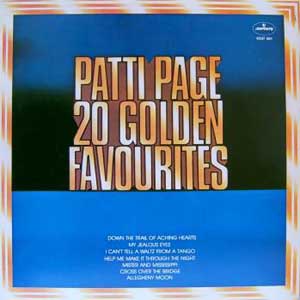 Patti Page 20 Golden Favourites 엘피뮤지엄