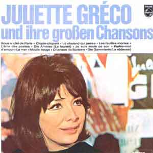 Juliette Greco Und Ihre Groben Chansons 엘피뮤지엄