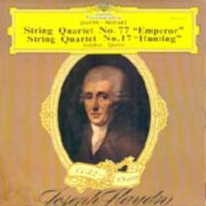 Haydn : String Quartet No.77 &quot;Emperor&quot; / Mozart : String Quartet No.17 &quot;Hunting&quot; 엘피뮤지엄