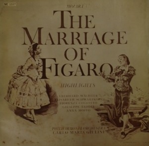 Mozart : The Marrage Of Figaro Highlights 엘피뮤지엄