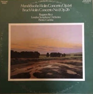Mendelssohn : Violin Concerto / Bruch : Violin Concerto No.1 엘피뮤지엄