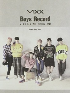 Boys&#039; Record (Special Single Album) 엘피뮤지엄