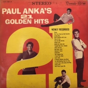 Paul Anka&#039;s 21 Golden Hits 엘피뮤지엄